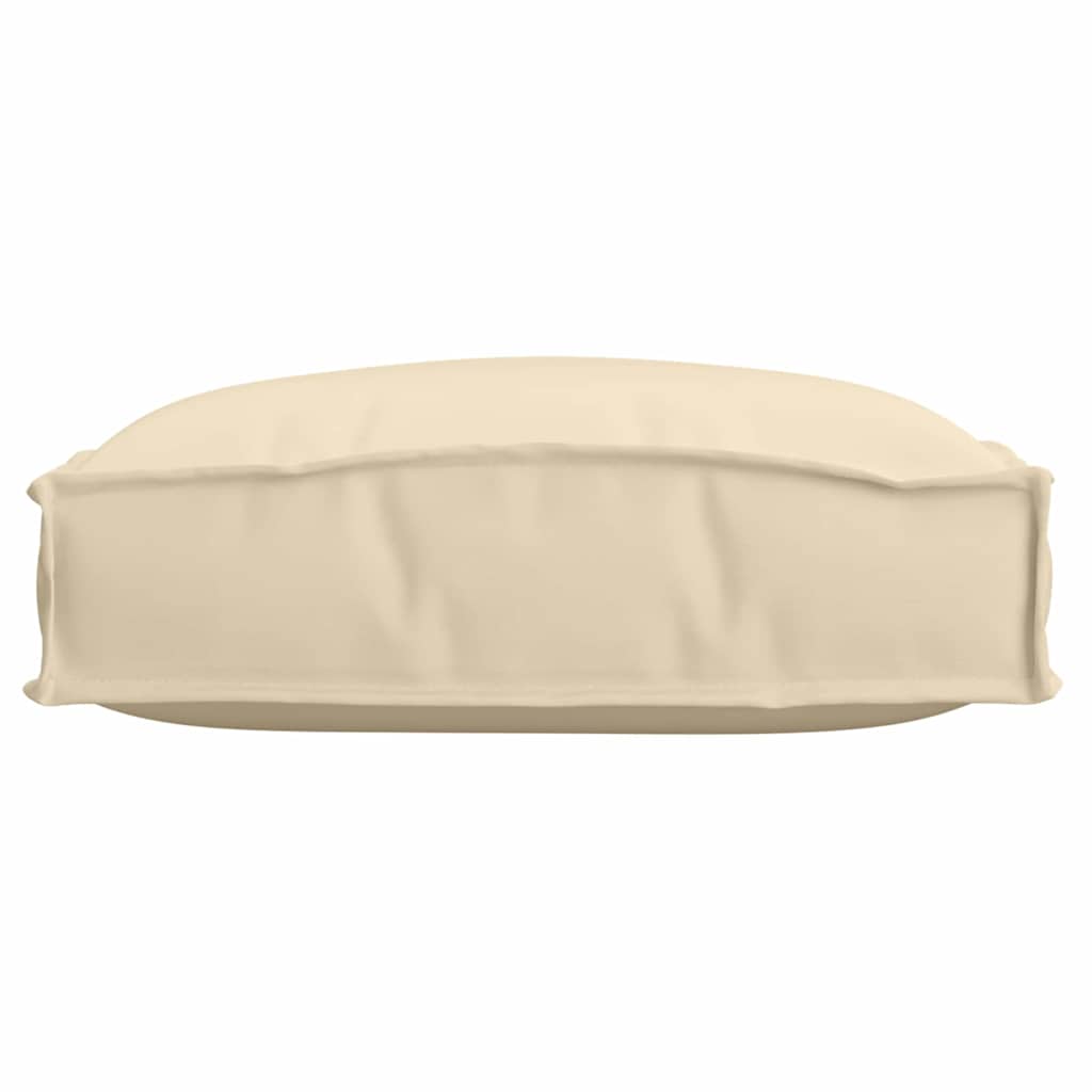 Cuscino 2 pcs Beige 40 x 40 x 8 cm Tessuto Oxford | homemem39