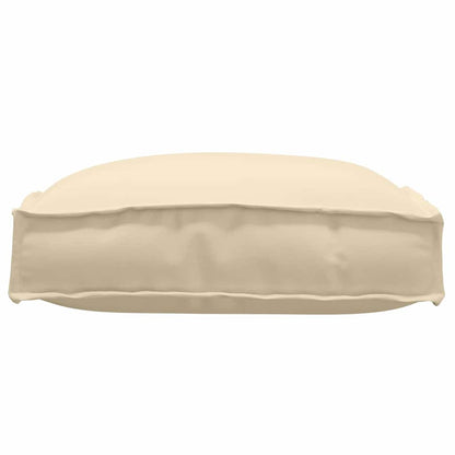 Cuscino 2 pcs Beige 40 x 40 x 8 cm Tessuto Oxford | homemem39