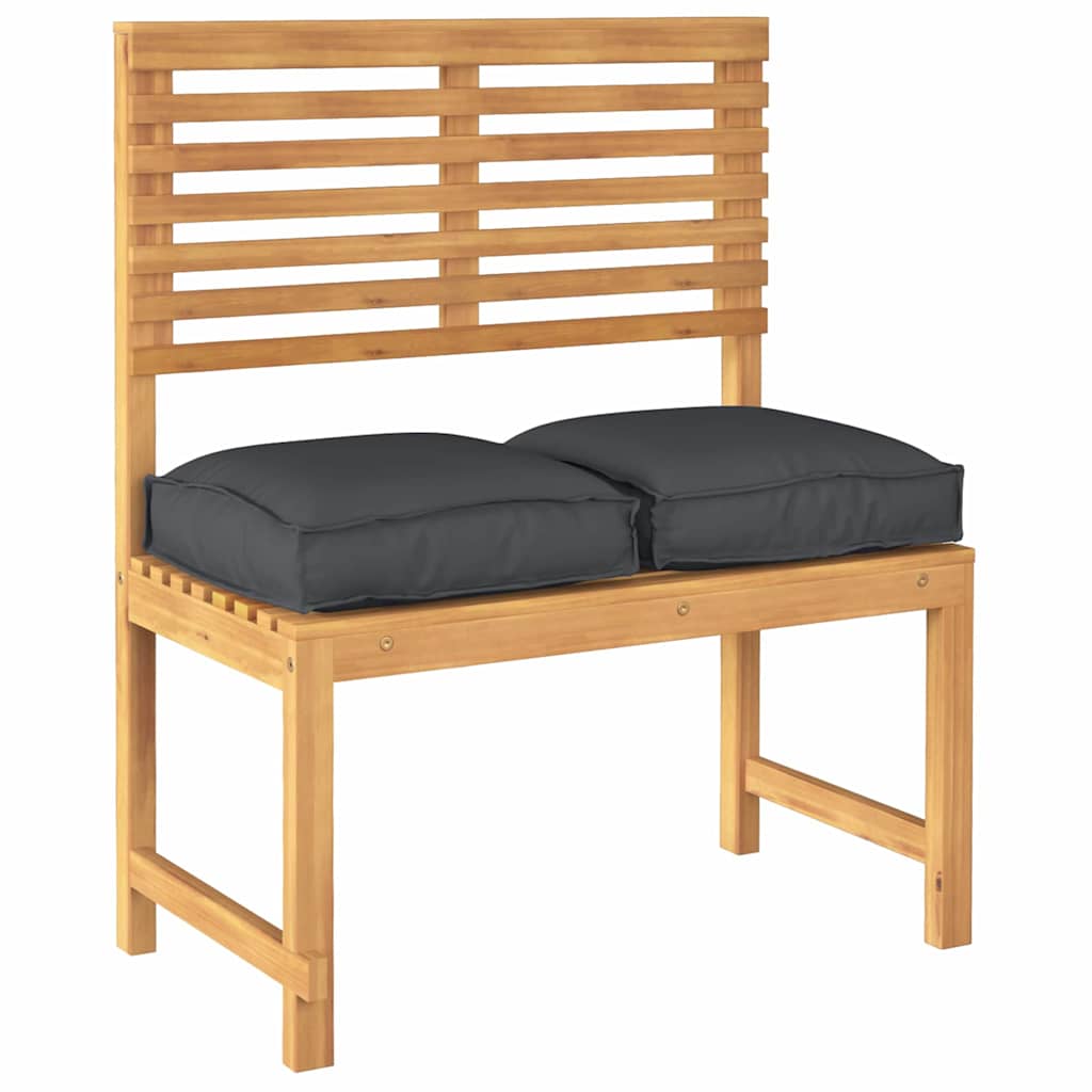 Cuscino 2 pcs Nero 40 x 40 x 8 cm Tessuto Oxford | homemem39