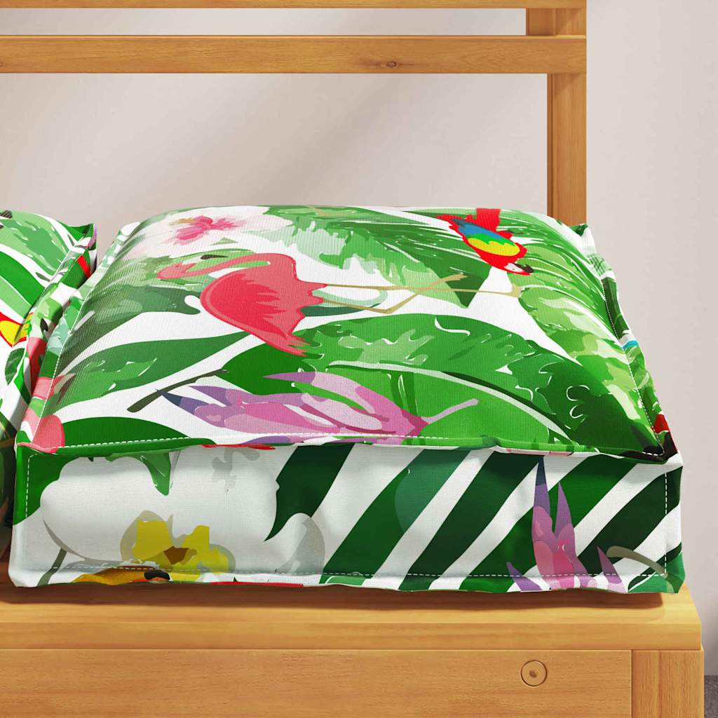 Cuscino 2 pcs Multicolore 40 x 40 x 8 cm Tessuto Oxford | homemem39