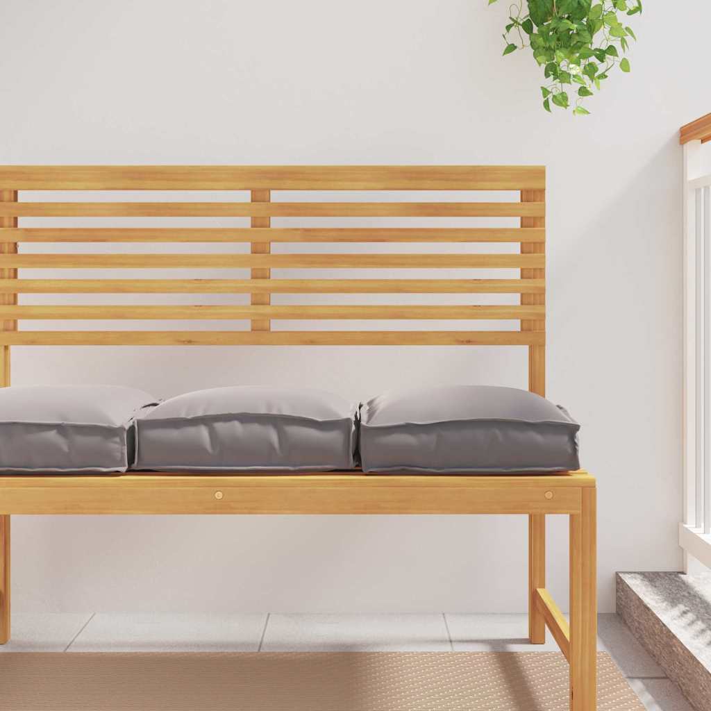 Cuscino 4 pcs Grigio 40 x 40 x 8 cm Tessuto Oxford | homemem39