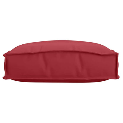 Cuscino 4 pcs Rosso Vino 40 x 40 x 8 cm Tessuto Oxford | homemem39