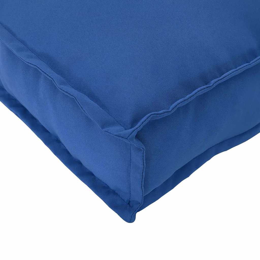 Cuscino 4 pcs Blu Reale 40 x 40 x 8 cm Tessuto Oxford | homemem39