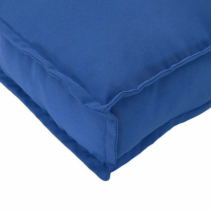 Cuscino 4 pcs Blu Reale 40 x 40 x 8 cm Tessuto Oxford | homemem39