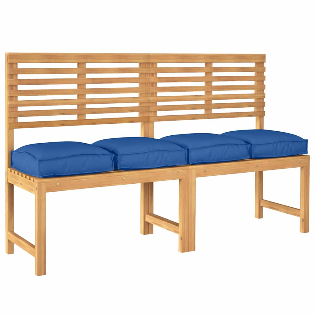 Cuscino 4 pcs Blu Reale 40 x 40 x 8 cm Tessuto Oxford | homemem39