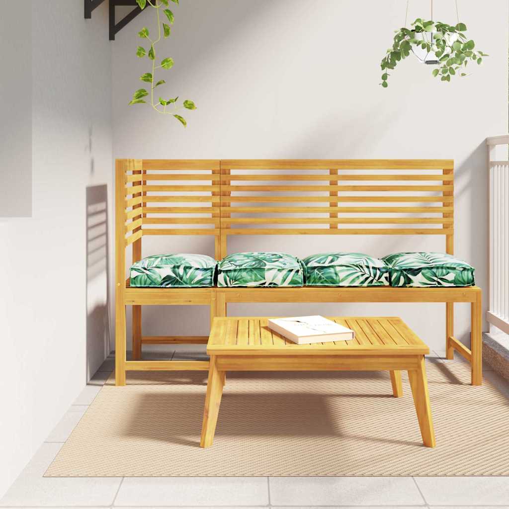 Cuscino 4 pcs Motivo Foglia 40 x 40 x 8 cm Tessuto Oxford | homemem39