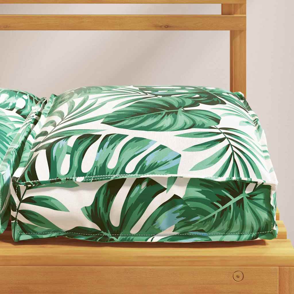 Cuscino 4 pcs Motivo Foglia 40 x 40 x 8 cm Tessuto Oxford | homemem39