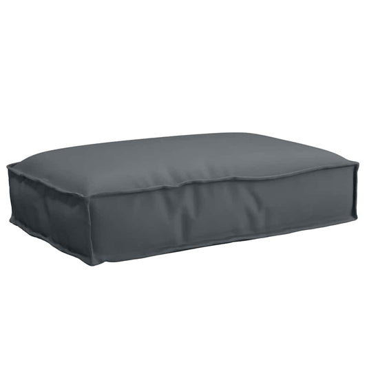 Cuscino Antracite 60 x 40 x 8 cm Tessuto Oxford | homemem39