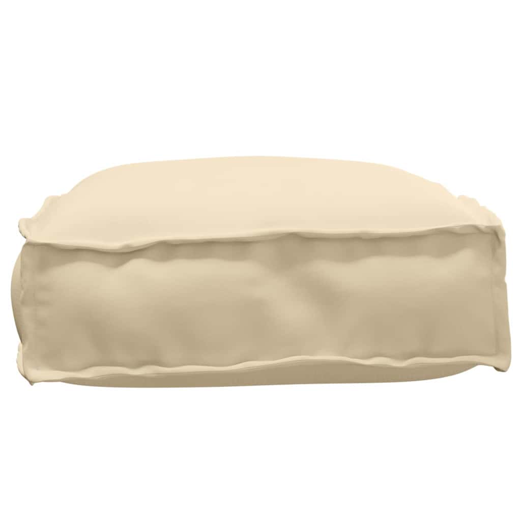 Cuscino Beige 60 x 40 x 8 cm Tessuto Oxford | homemem39