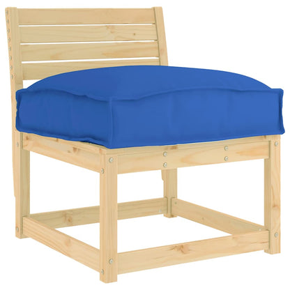 Cuscino Blu Reale 60 x 40 x 8 cm Tessuto Oxford | homemem39