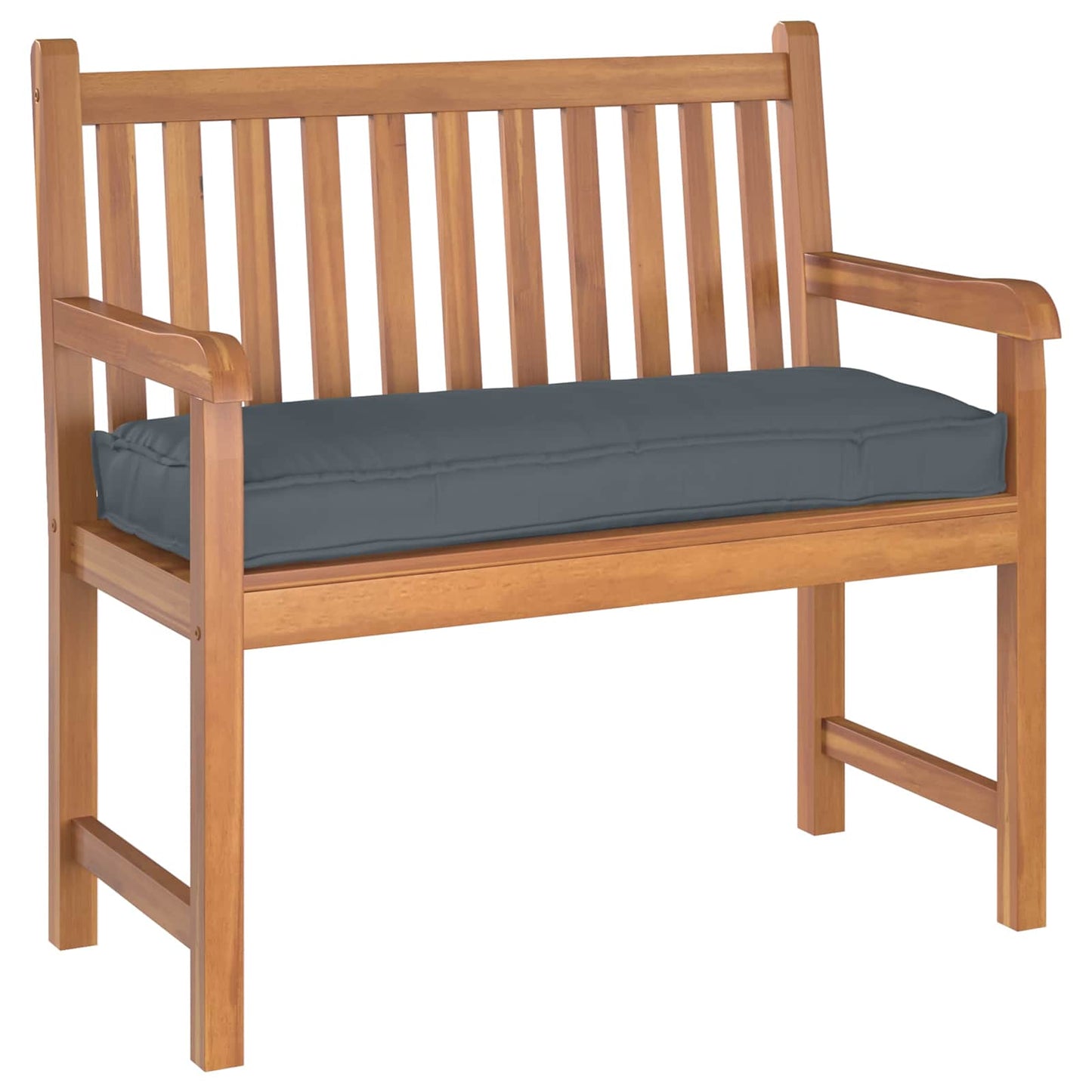 Cuscino Antracite 100 x 40 x 8 cm Tessuto Oxford | homemem39