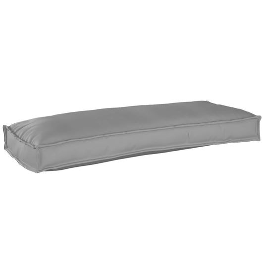 Cuscino Grigio 100 x 40 x 8 cm Tessuto Oxford | homemem39