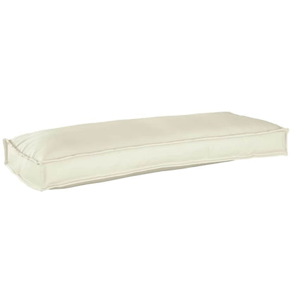 Cuscino Crema 100 x 40 x 8 cm Tessuto Oxford | homemem39
