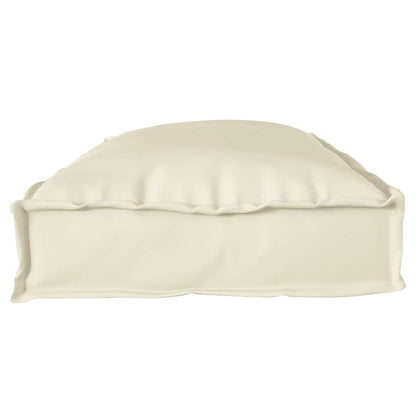 Cuscino Crema 100 x 40 x 8 cm Tessuto Oxford | homemem39