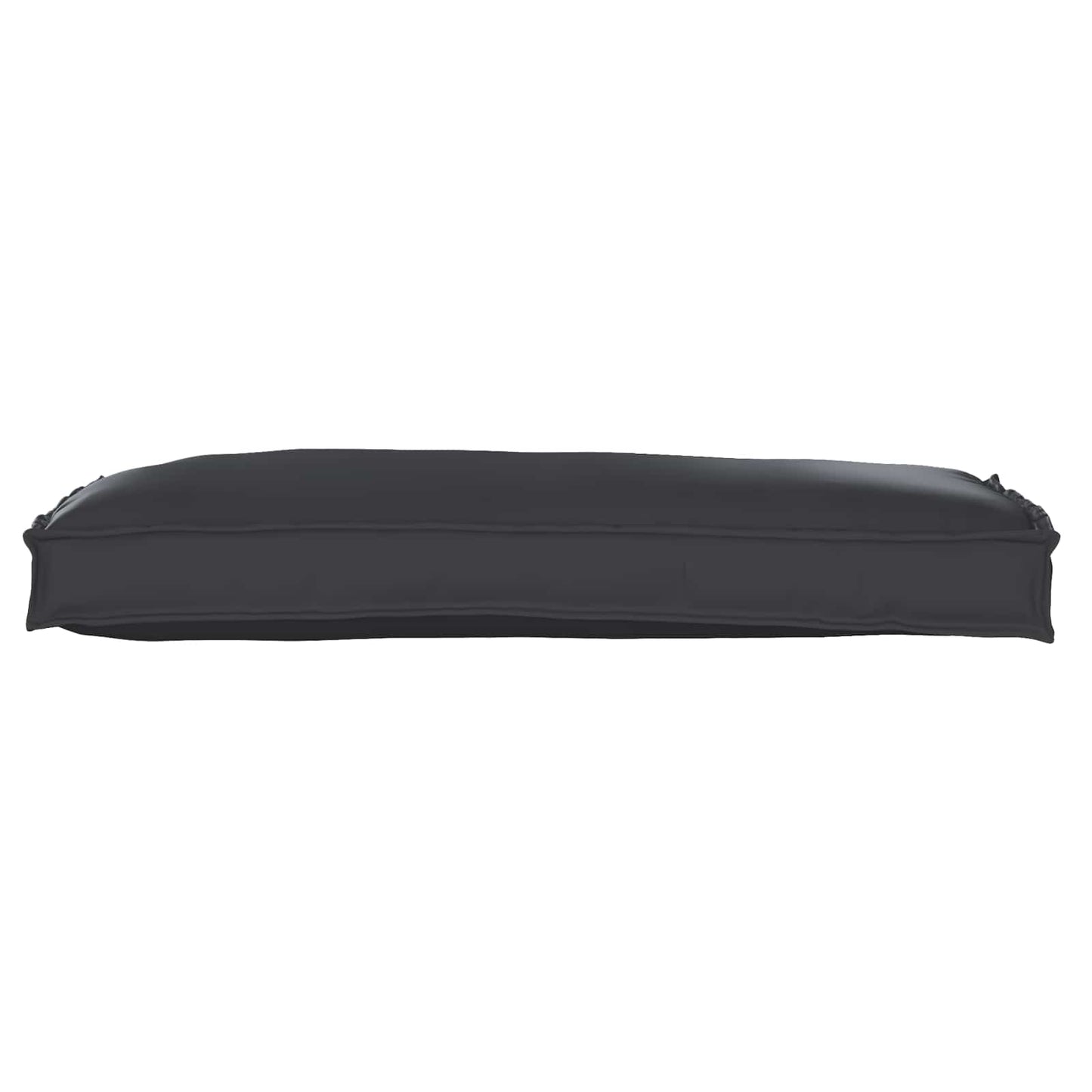 Cuscino Nero 100 x 40 x 8 cm Tessuto Oxford | homemem39