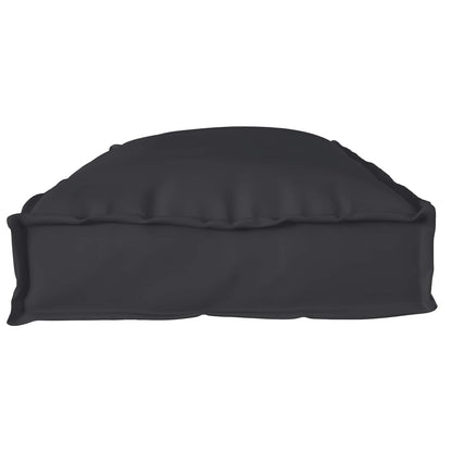 Cuscino Nero 100 x 40 x 8 cm Tessuto Oxford | homemem39