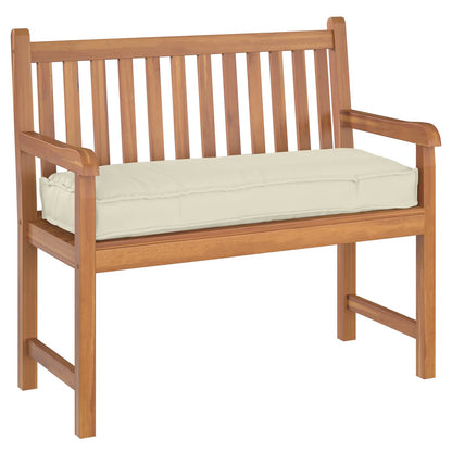 Cuscino Crema 110 x 40 x 8 cm Tessuto Oxford | homemem39