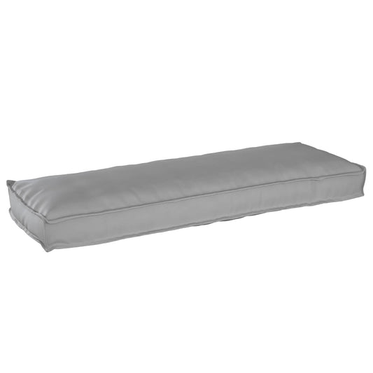 Cuscino Grigio 120 x 40 x 8 cm Tessuto Oxford | homemem39