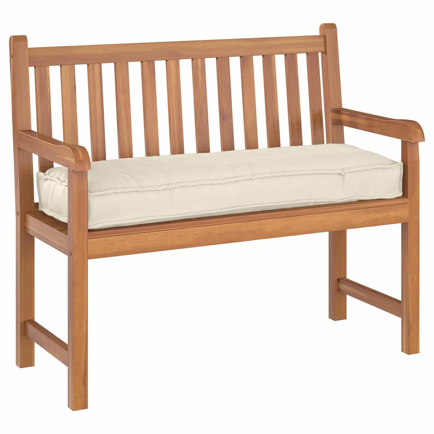 Cuscino Crema 120 x 40 x 8 cm Tessuto Oxford | homemem39