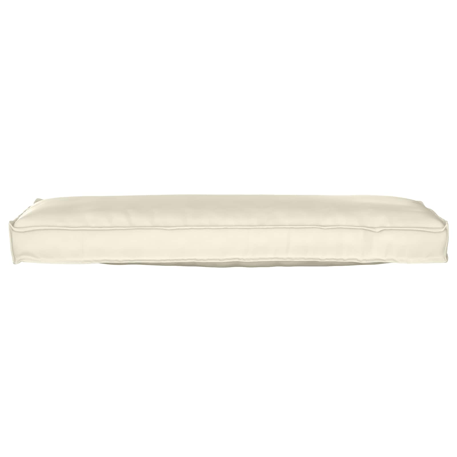 Cuscino Crema 120 x 40 x 8 cm Tessuto Oxford | homemem39