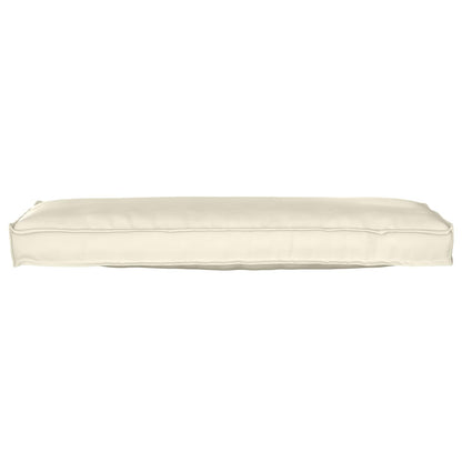 Cuscino Crema 120 x 40 x 8 cm Tessuto Oxford | homemem39