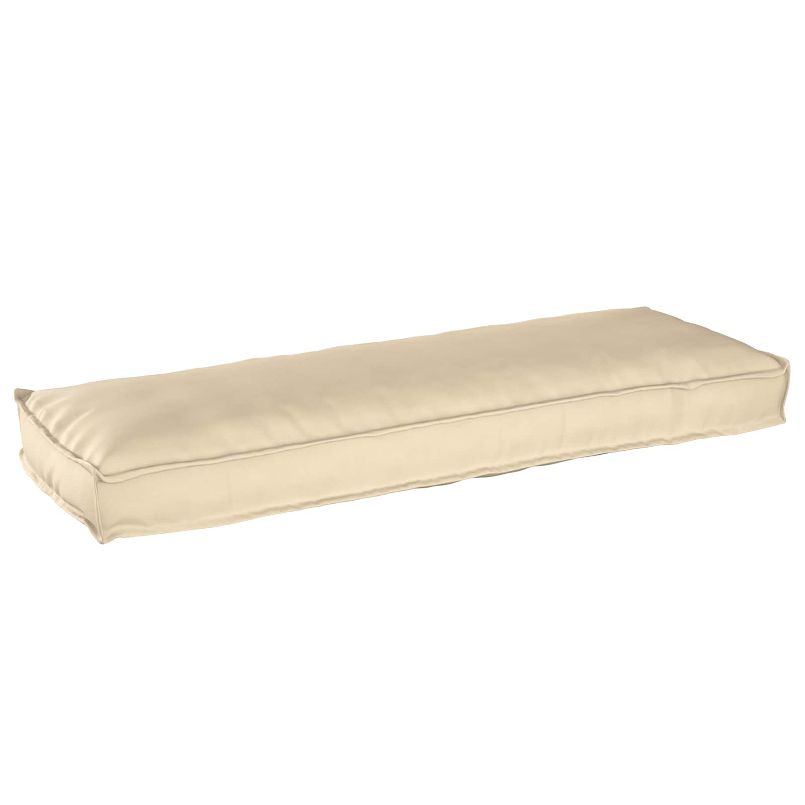 Cuscino Beige 120 x 40 x 8 cm Tessuto Oxford | homemem39