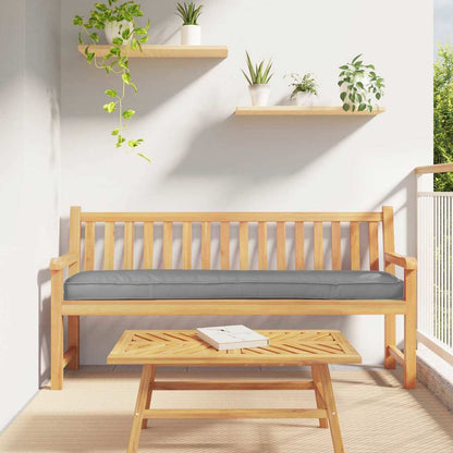 Cuscino per pallet Tessuto Oxford Grigio 180 x 40 x 8 cm | homemem39