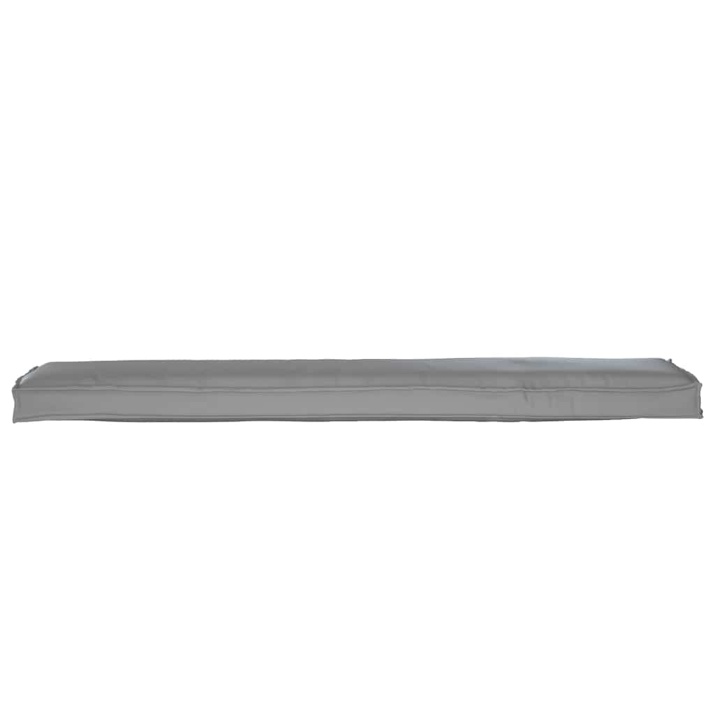 Cuscino per pallet Tessuto Oxford Grigio 180 x 40 x 8 cm | homemem39