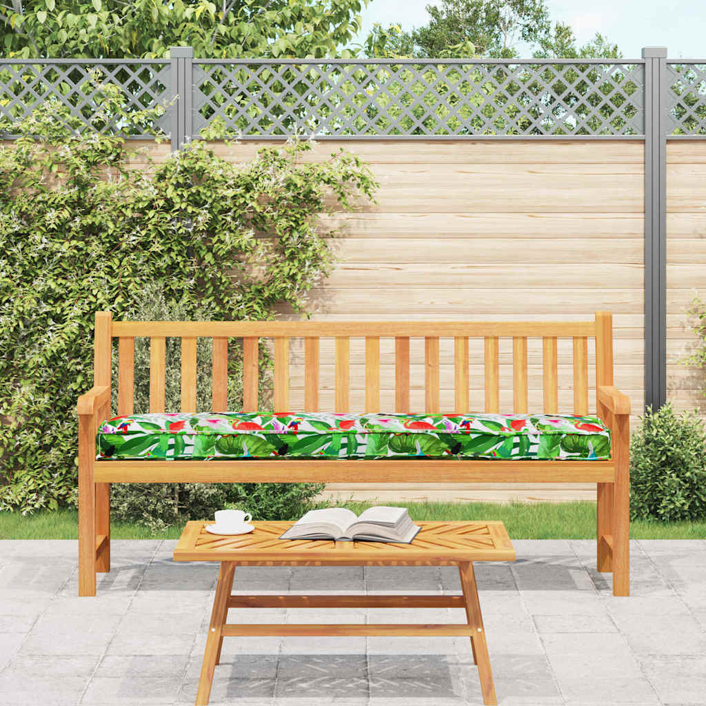 Cuscino per pallet Floreale Giungla Tropicale 180 x 40 x 8 cm | homemem39