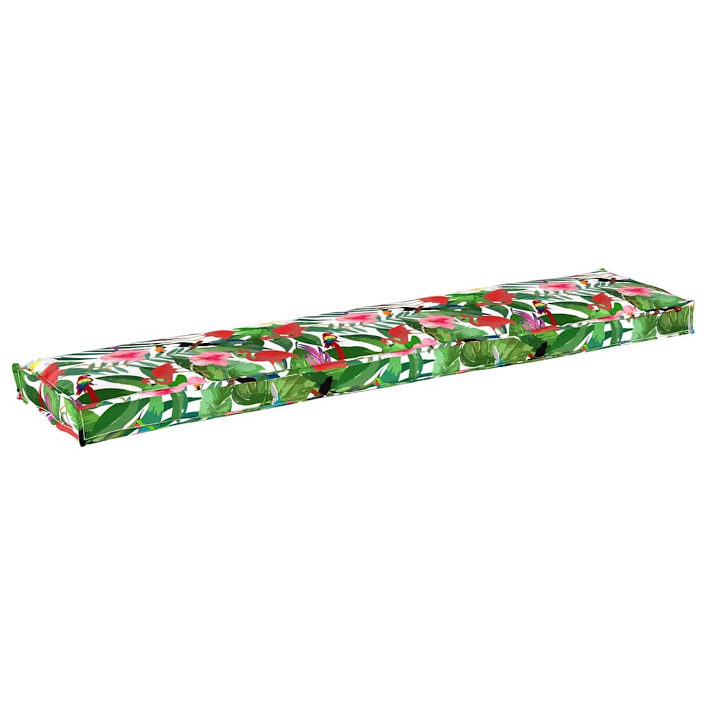 Cuscino per pallet Floreale Giungla Tropicale 180 x 40 x 8 cm | homemem39