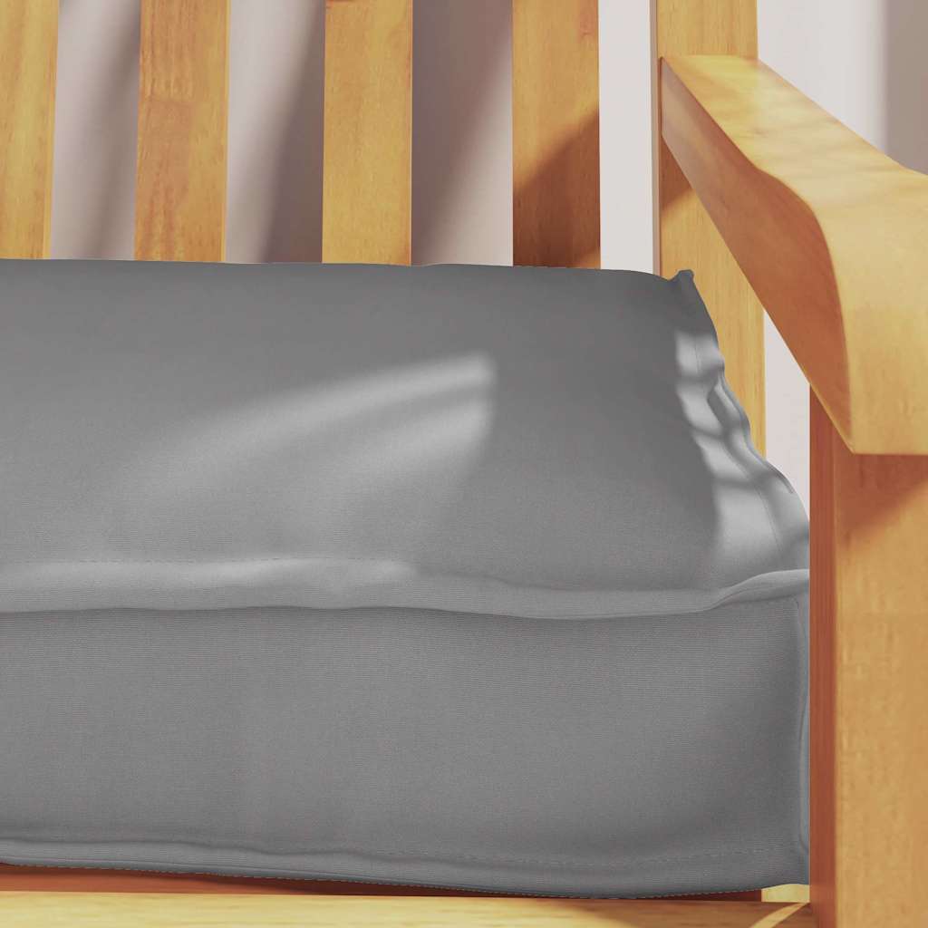 Cuscino per pallet Grigio 200 x 40 x 8 cm Tessuto Oxford | homemem39