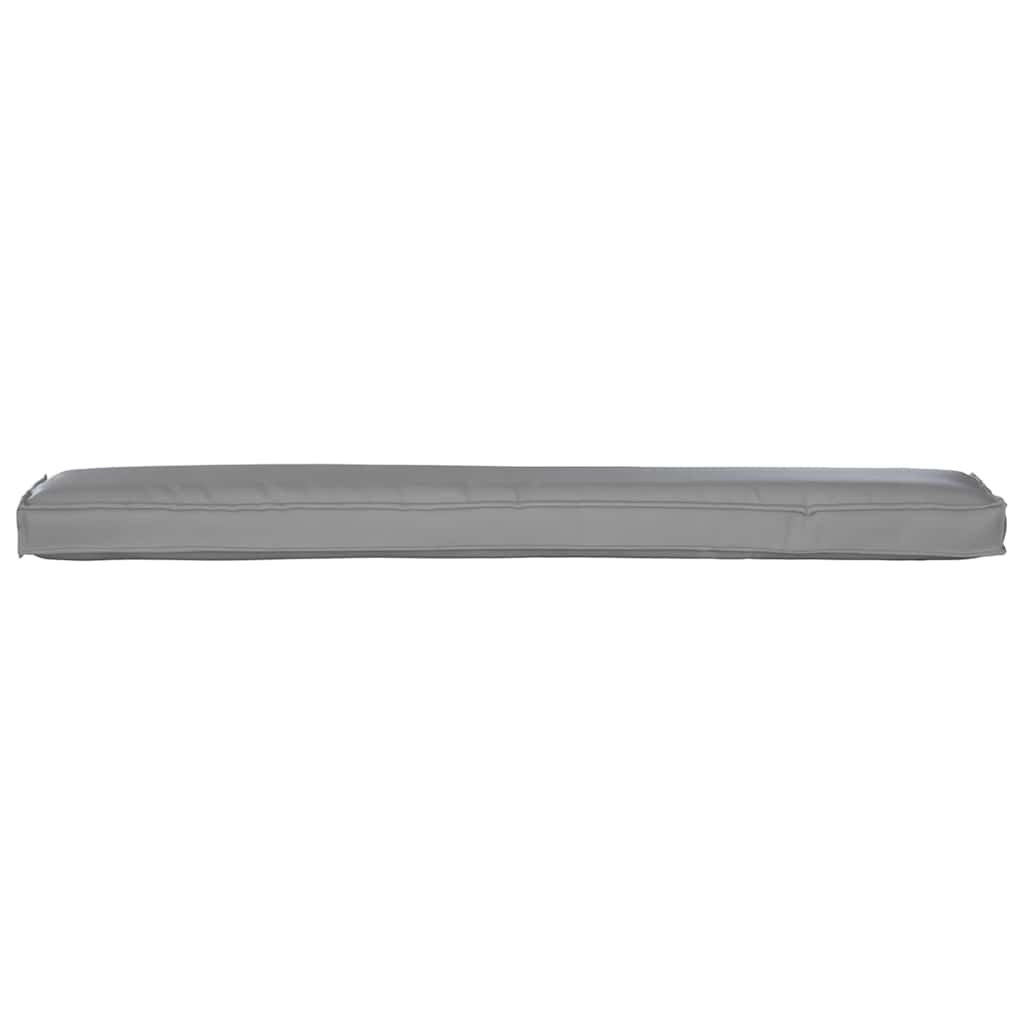 Cuscino per pallet Grigio 200 x 40 x 8 cm Tessuto Oxford | homemem39
