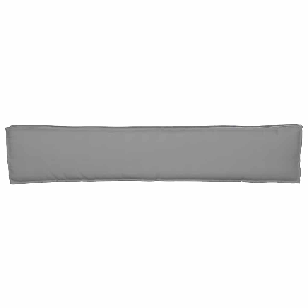 Cuscino per pallet Grigio 200 x 40 x 8 cm Tessuto Oxford | homemem39