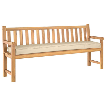 Cuscino per pallet Beige 200 x 40 x 8 cm Tessuto Oxford | homemem39