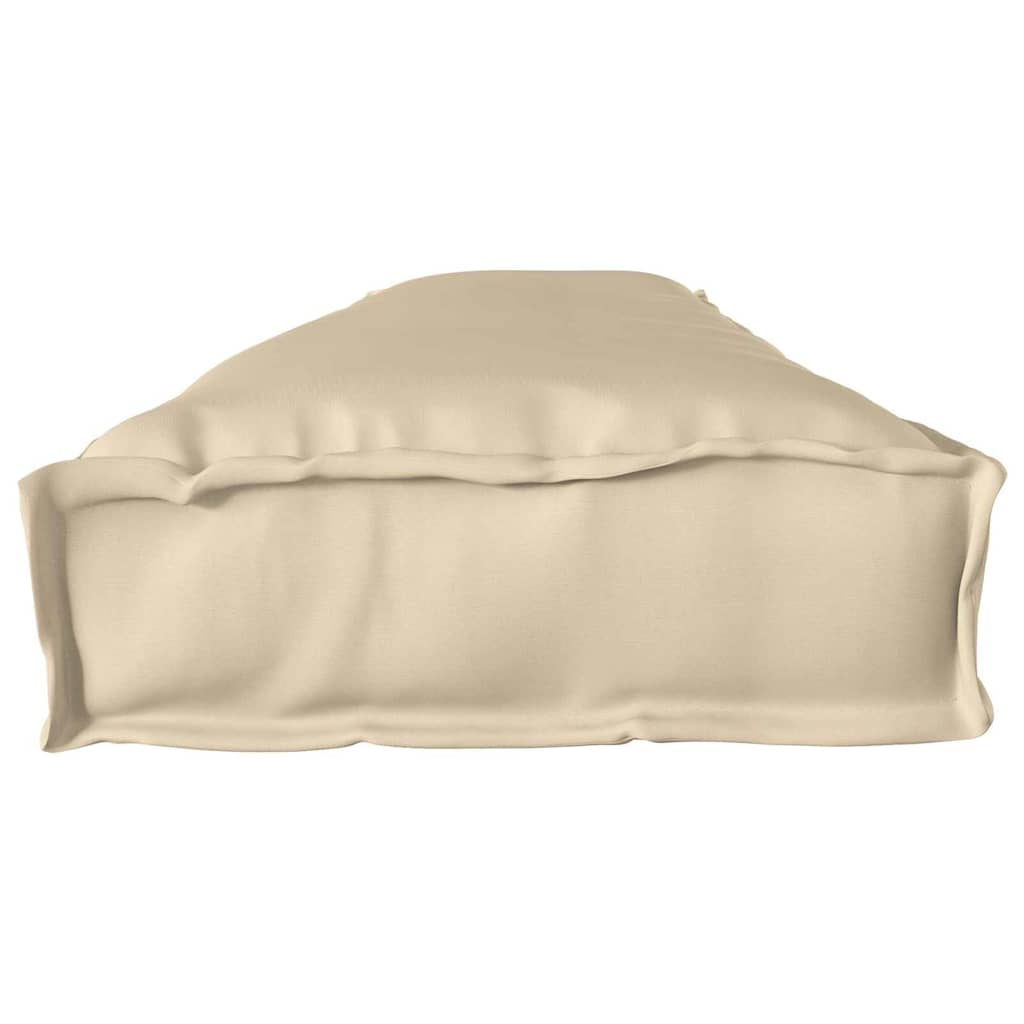 Cuscino per pallet Beige 200 x 40 x 8 cm Tessuto Oxford | homemem39