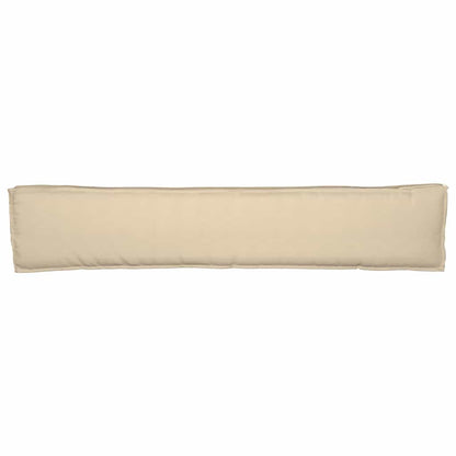 Cuscino per pallet Beige 200 x 40 x 8 cm Tessuto Oxford | homemem39