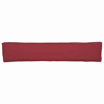 Cuscino per pallet Rosso Vino 200 x 40 x 8 cm Tessuto Oxford | homemem39