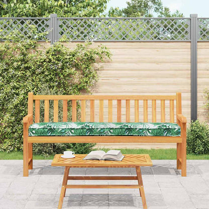 Cuscino per pallet Motivo Foglia 200 x 40 x 8 cm Tessuto Oxford | homemem39