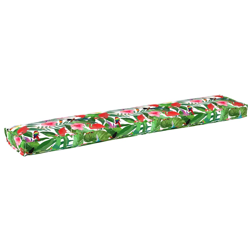 Cuscino per pallet Floreale Giungla Tropicale 200 x 40 x 8 cm | homemem39