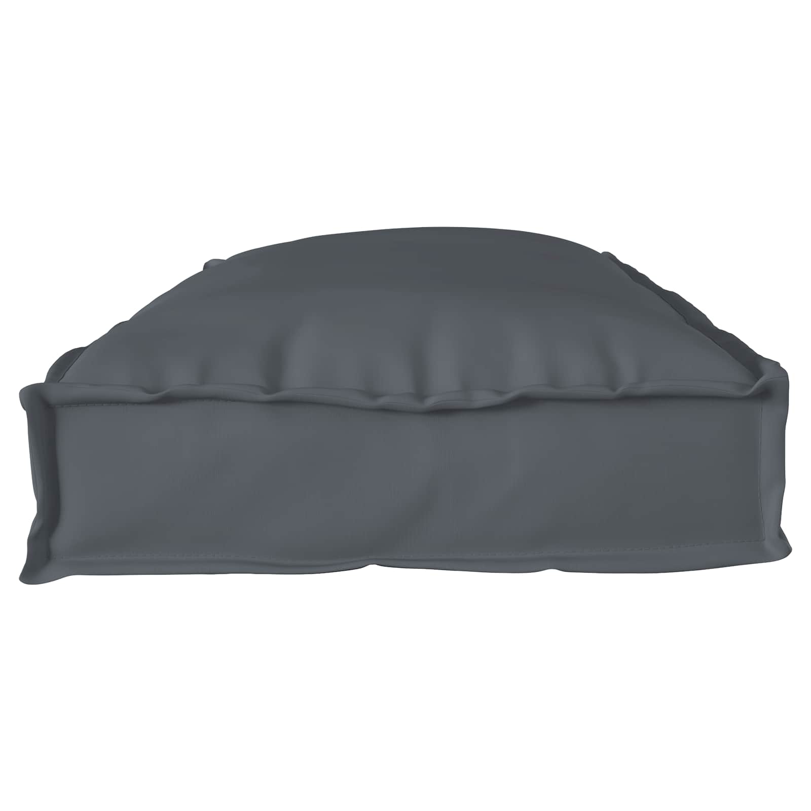 Set di Cuscini per Pallet 2 pcs Antracite 100 x 40 x 8 cm | homemem39