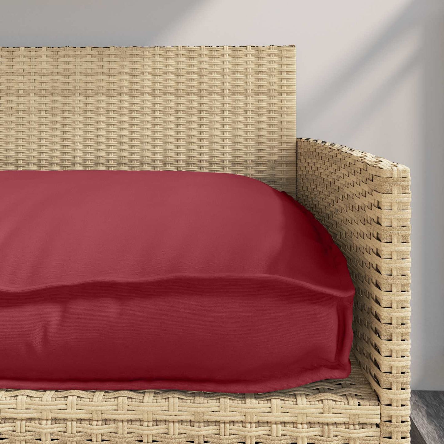 Set di Cuscini per Pallet 2 pcs Beige 100 x 40 x 8 cm