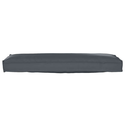 Set di Cuscini per Pallet 2 pcs Antracite 120 x 40 x 8 cm | homemem39