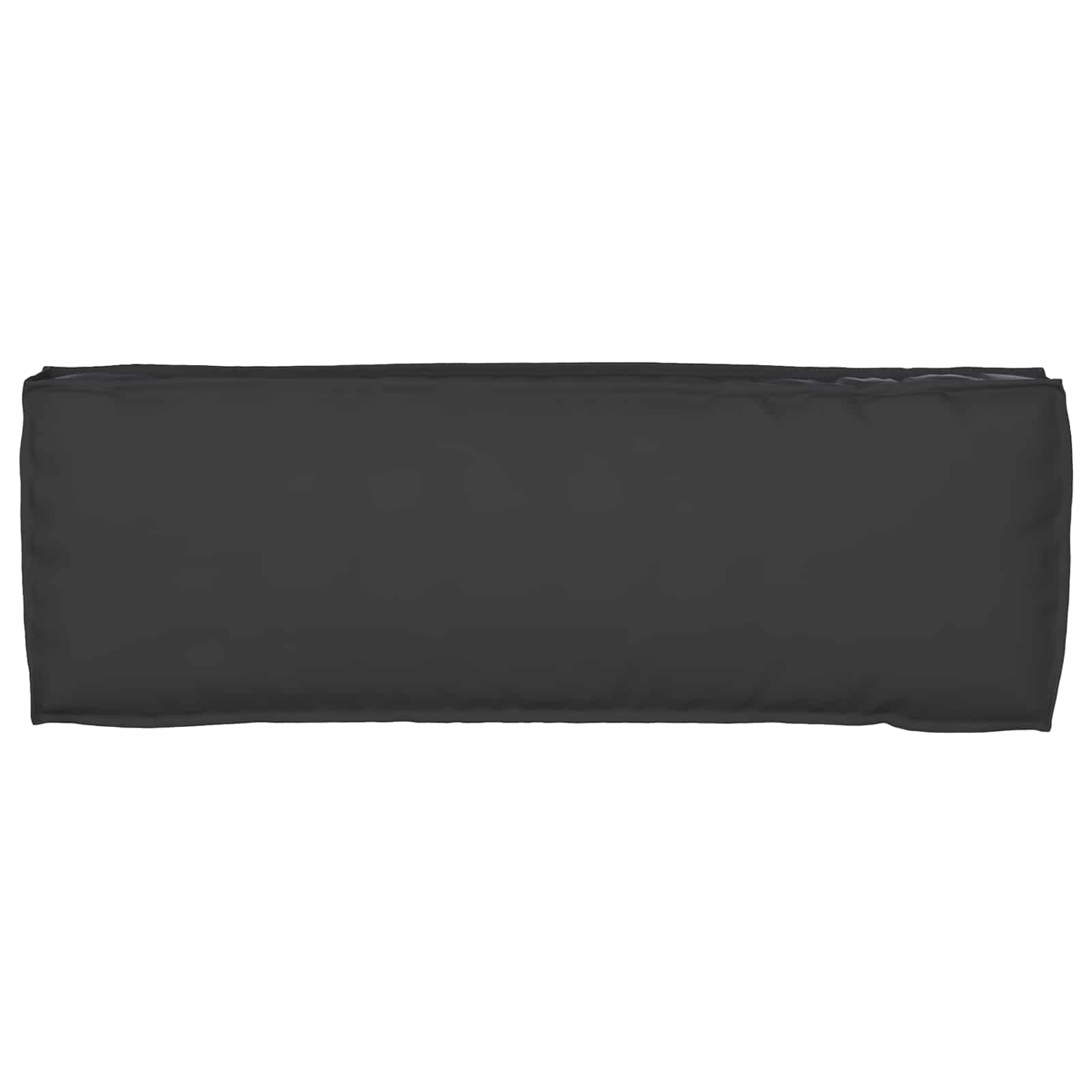 Set di Cuscini per Pallet 2 pcs Nero 120 x 40 x 8 cm | homemem39