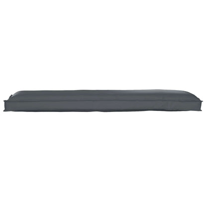 Set di Cuscini per Pallet 2 pcs Antracite 150 x 40 x 8 cm | homemem39