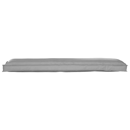 Set di Cuscini per Pallet 2 pcs Grigio 150 x 40 x 8 cm | homemem39