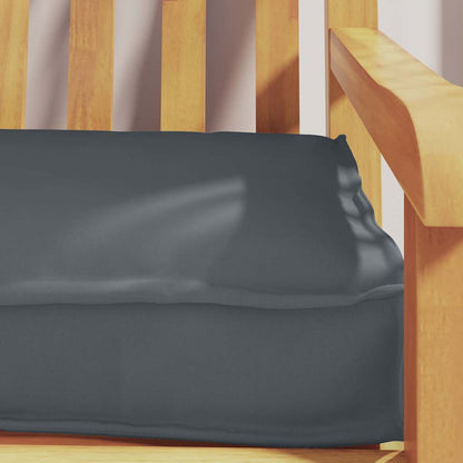 Set di Cuscini per Pallet 2 pcs Antracite 180 x 40 x 8 cm | homemem39