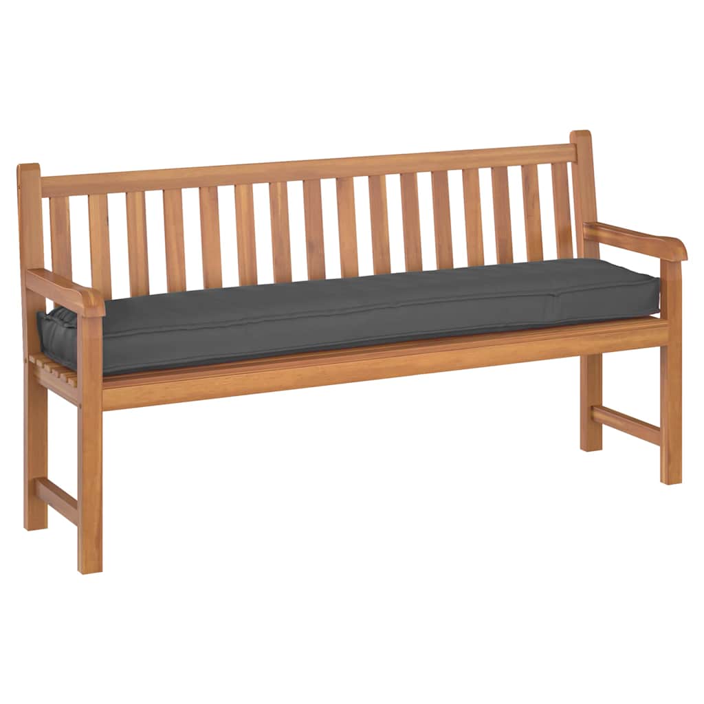 Set di Cuscini per Pallet 2 pcs Antracite 180 x 40 x 8 cm | homemem39