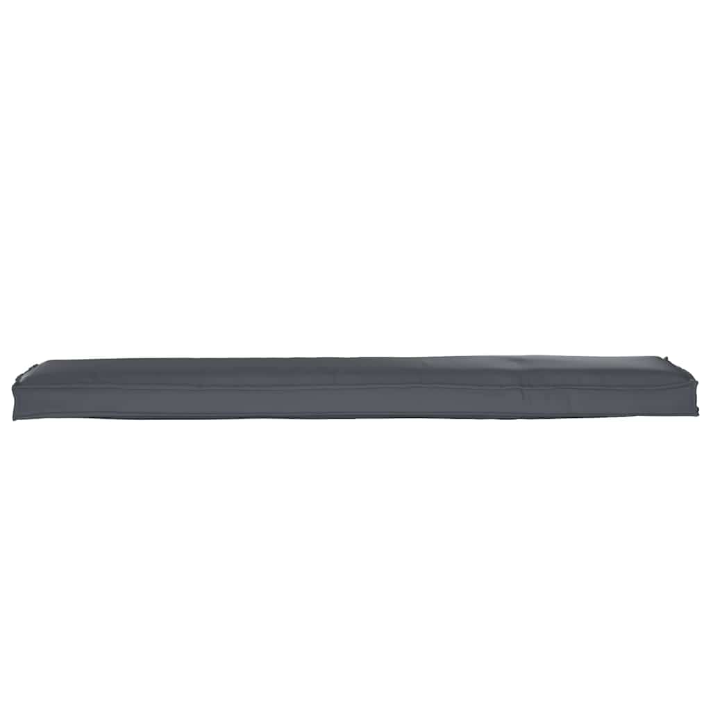 Set di Cuscini per Pallet 2 pcs Antracite 180 x 40 x 8 cm | homemem39