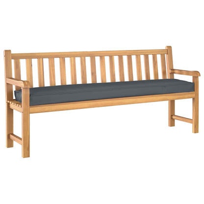 Set di Cuscini per Pallet 2 pcs Antracite 180 x 40 x 8 cm | homemem39