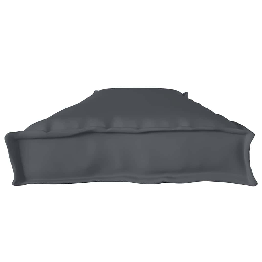 Set di Cuscini per Pallet 2 pcs Antracite 180 x 40 x 8 cm | homemem39